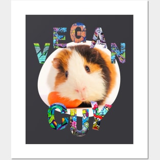 VEGAN CUY Posters and Art